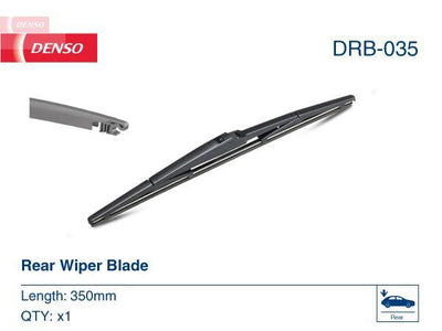 Denso DRB-035 Wiper (Toyota Corolla 01-07 / Hyundai H1 08-Santafe 06-12 I40 11 -) — Wipers