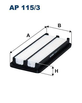 Filtron AP1153 Air Filter Fiat 124 Spider, Mazda Mx-5 (Automobile) | Set of 6
