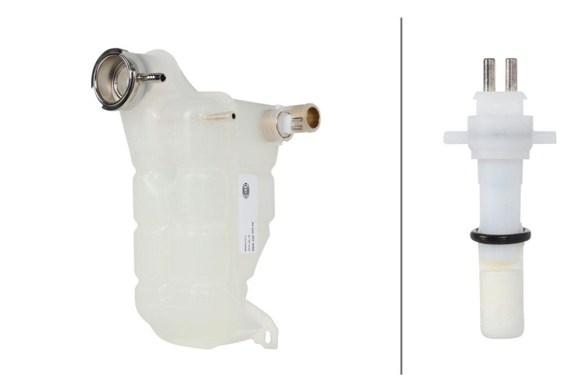 Hella 8MA366365-061 Expansion Tank Mercedes W124-W201 / M102 / 1985-1992 — Hoses & Tanks