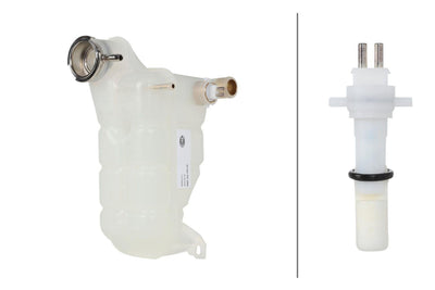 Hella 8MA366365-061 Expansion Tank Mercedes W124-W201 / M102 / 1985-1992 — Hoses & Tanks