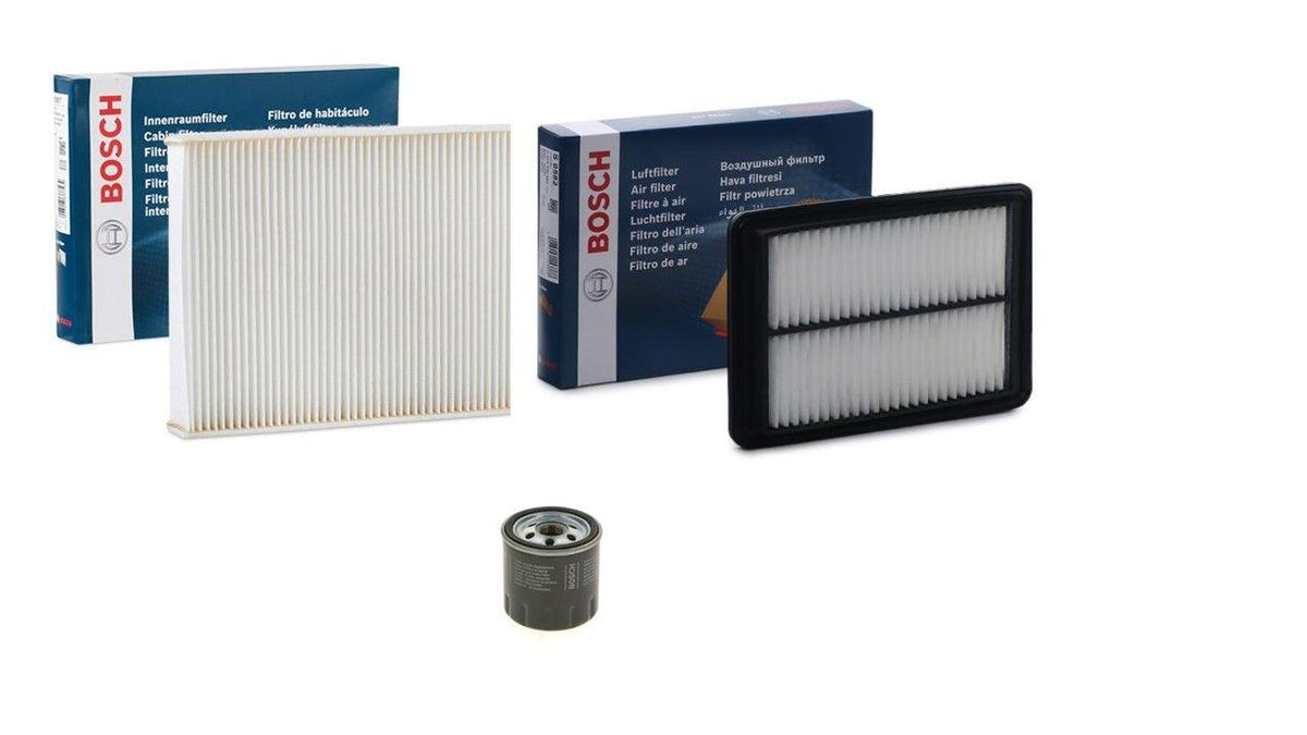 Bosch Nissan Qashqai 2014- 1.5 dCi Scheduled Service Filter Set — Maintenance & Service Kits