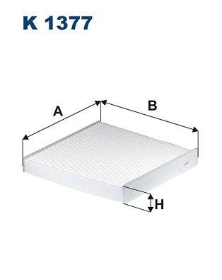 Filtron K1377 Cabin Air Filter Ford Transit V347/V348 2.2 TDCi 06-14 — Air & Cabin Filters