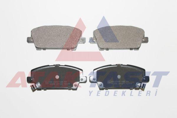 AP 05P1317 Brake Pad Front with Wear Indicator Honda Civic VIII 1.4 2005-2012 / Civic VIII 1.8 2005-2012 / Civic — Brake Pads