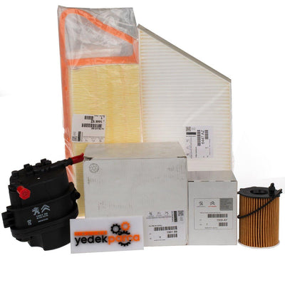 Peugeot 206+ Plus 1.4 HDi Euro4 Diesel Maintenance Set — Oil Filters