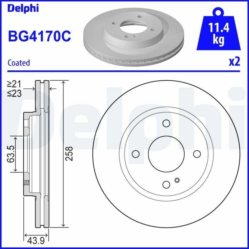 Delphi Disc Brake — Brake Rotors & Drums