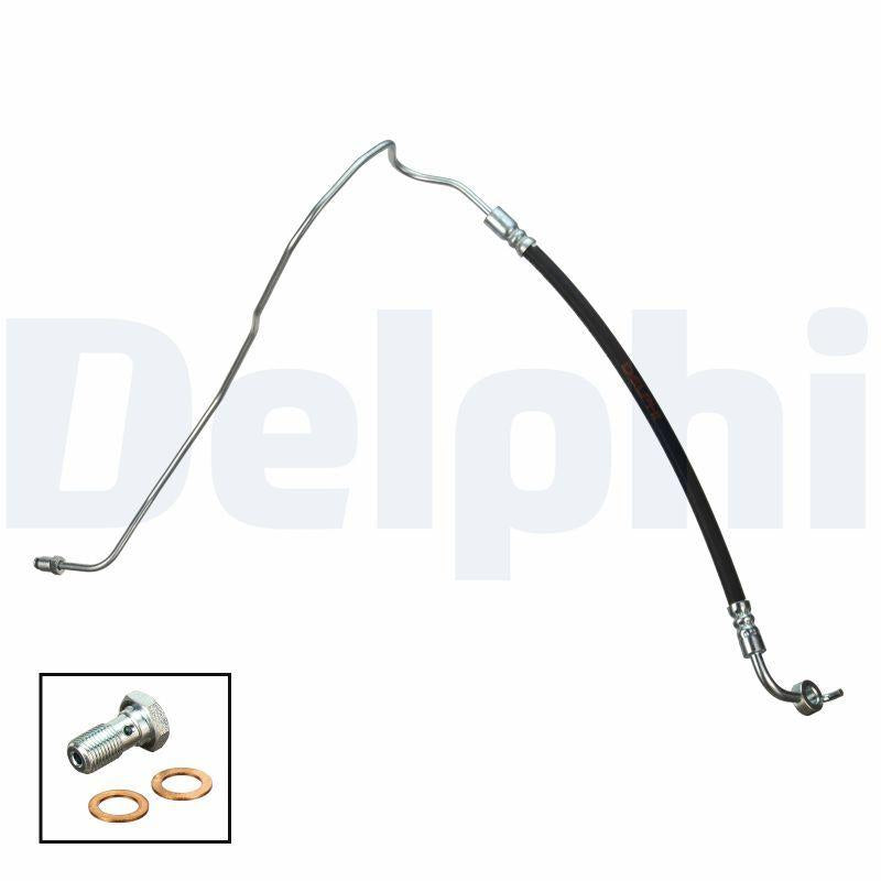 Delphi LH7425 Brake Hose Rear 14-Pt.308-508-5008-3008 — Brake Hydraulics