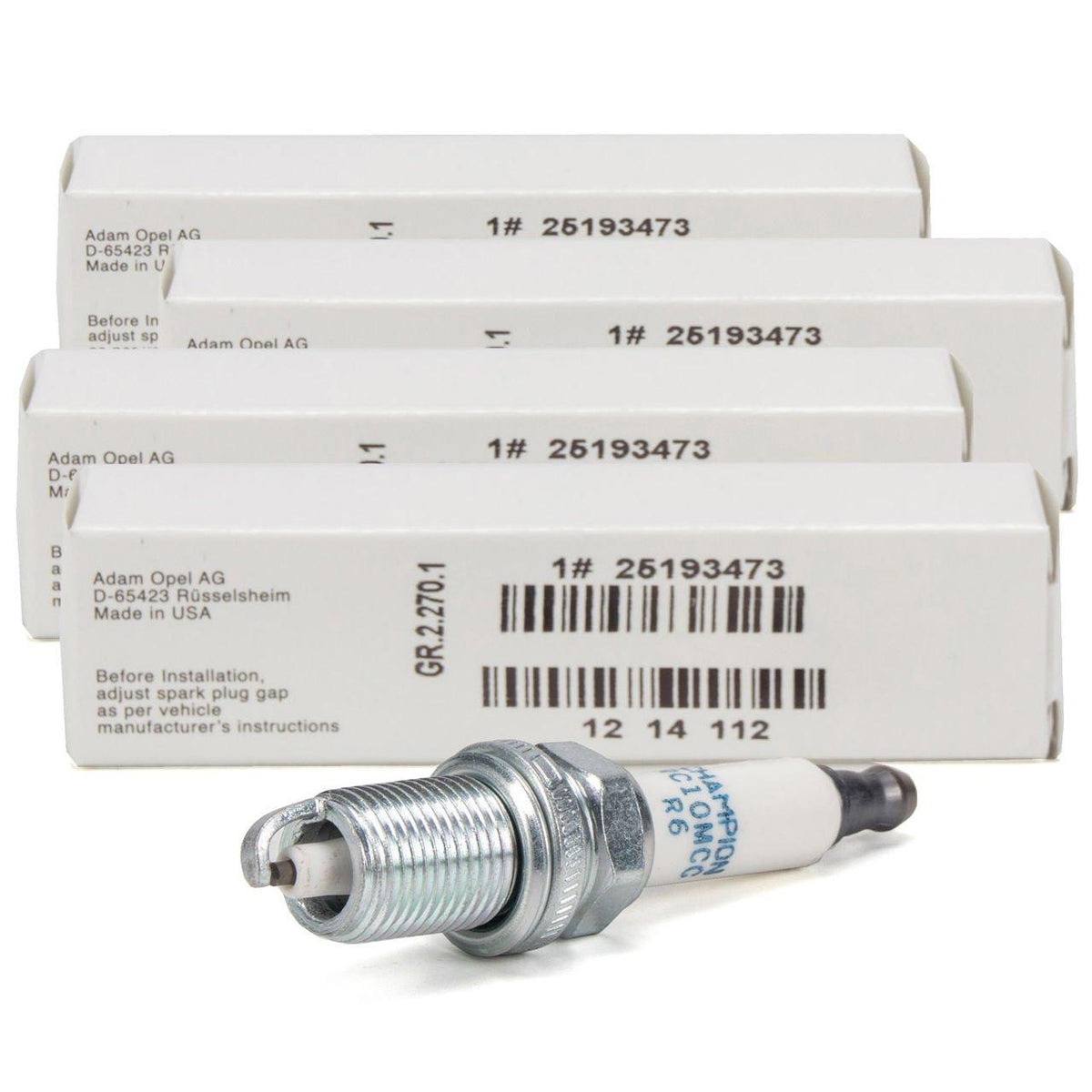 General Motors Chevrolet Aveo Spark Plug Kit - Ignition Set for 2009-2011 Models — Coils & Plugs