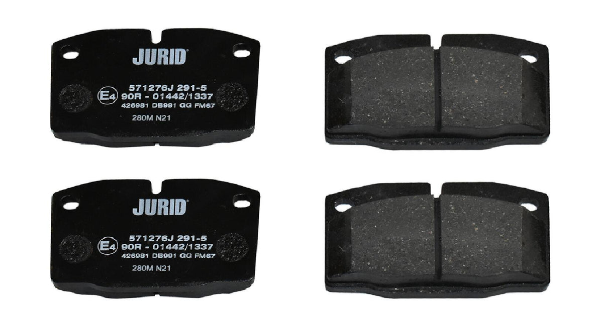 Jurid 571276J Brake Pad Opel Ascona C / Kadet D / E Front