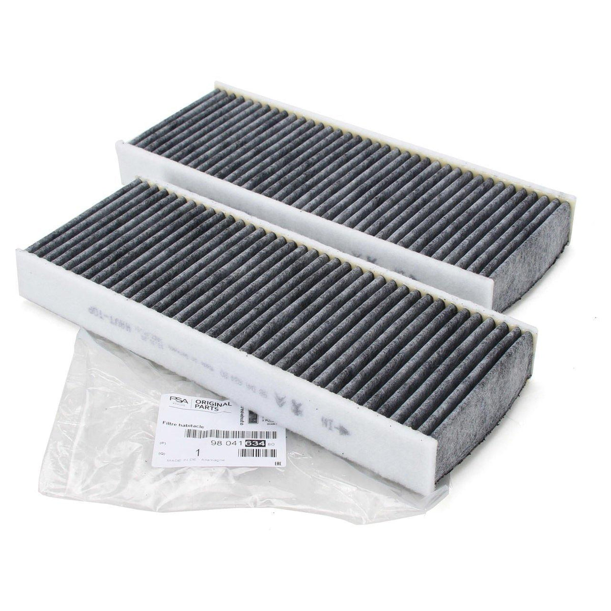 Peugeot Cabin Air Filter - Carbon Original for 308 (2014-2020) — Air & Cabin Filters