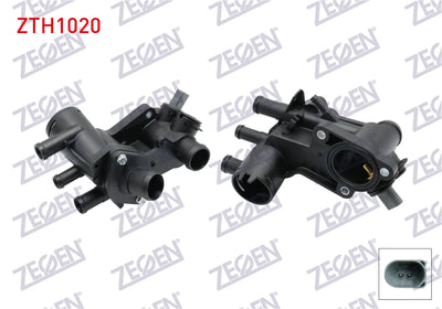 Zegen ZTH1020 Thermostat Complete with Switch 87 C VW Golf III 1.6 1991-1999 / Polo 1.4i 16V 1994-1 — Water Pump & Thermostat