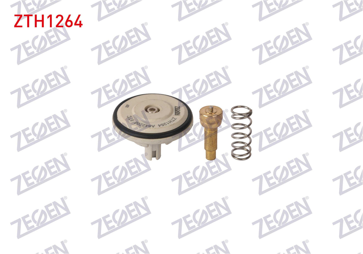 Zegen ZTH1264 Thermostat 87 °C Volkswagen Polo (9N_) 1.2 2001-2012 / Skoda Rapid (Nh3) 1.2 2013-/ F — Water Pump & Thermostat
