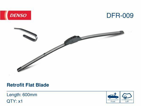 DENSO DFR-009 Windshield Wiper - 600mm Length for Mitsubishi ASX Drivers — Wipers