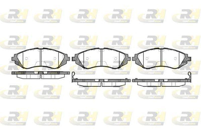 ROADHOUSE 2645.02 Brake Pad Lanos 11 05 — Brake Pads