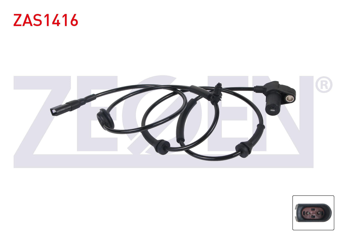 Zegen ZAS1416 ABS Sensor Front Left-Right Ford Transit (V185) Front Wheel Drive 125 Hp 2001-2006