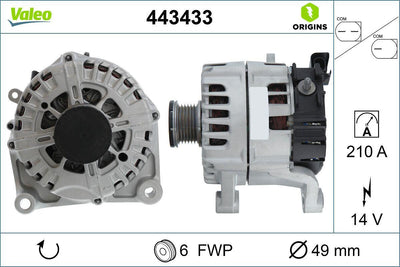 Valeo 443433 New Kayıt