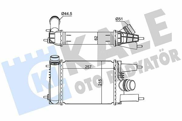 Kale Radiator Intercooler Turbo Radiator - Nissan Juke Pulsar 1.2 DiG-T — Turbo & Supercharger
