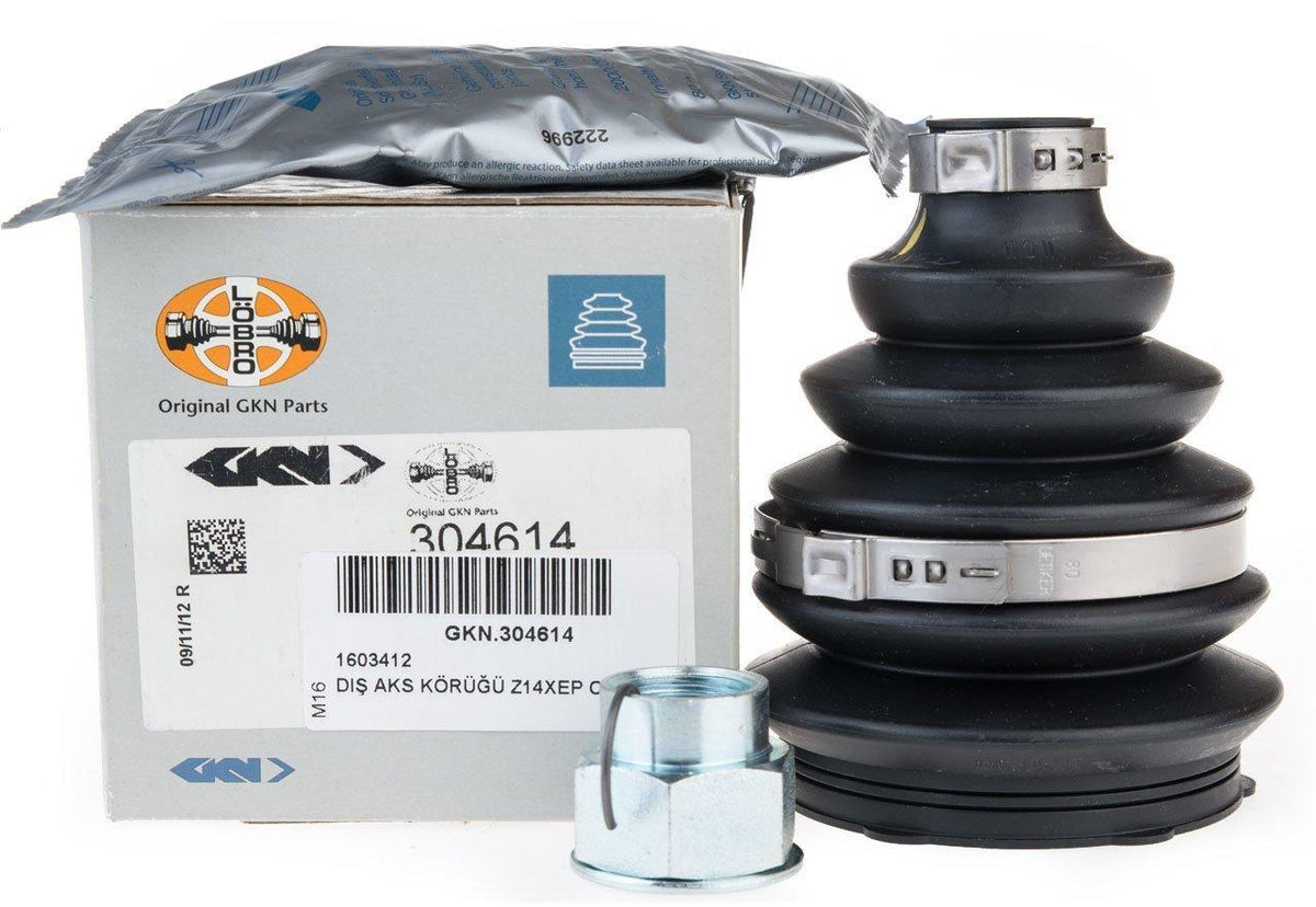 GKN Outer CV Boot for Opel Corsa D with Z14XEP Engine - Universal Fit — Axles, CV Joints & Boots