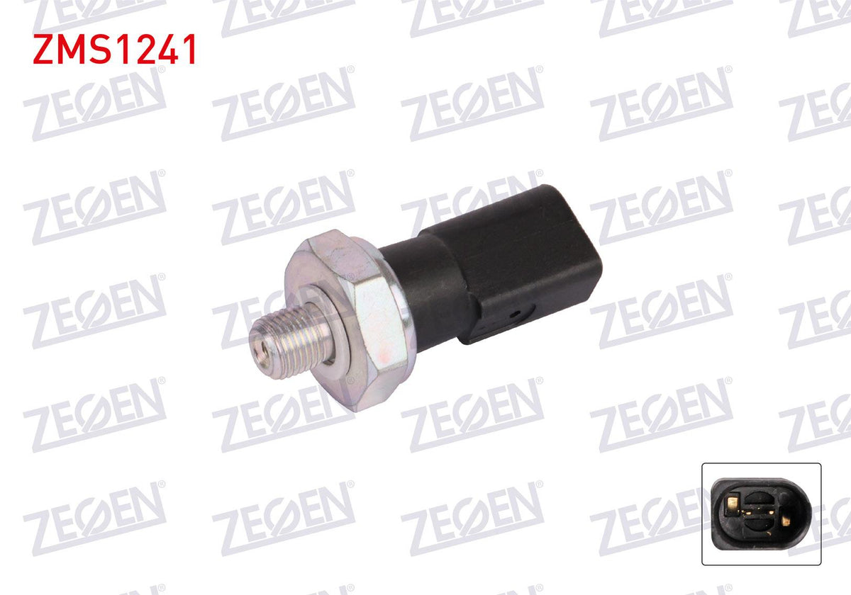 Zegen ZMS1241 Oil Pressure Switch 1.4 Bar Audi A3 2.0 TFSI 2004-2012 — Switches & Relays