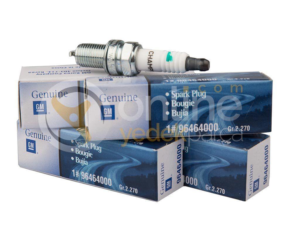 PSA 96464000 Chevrolet Kalos/Aveo/Spark 1.2 T250-T255 Ignition Spark Plug Genuine Set — Coils & Plugs