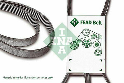 INA FB4PK673 Car Serpentine Belt - Fiat Bravo, Punto and 3 more models — Belts