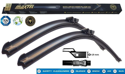Maxtel 12107304 Wiper Front Set (800mm-700mm) Muz Type Peugeot 3008 5008 Renault Scenic IV Citroen C4 Spacetourer Op — Wipers