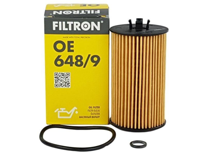Filtron OE648-9 Oil Filter - Opel Astra J 1.6 Diesel — Oil Filters