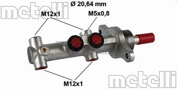 Metelli Ana Merkez without ABS Traffic II 2.0 M9r - Automotive Needs — Brake Hydraulics