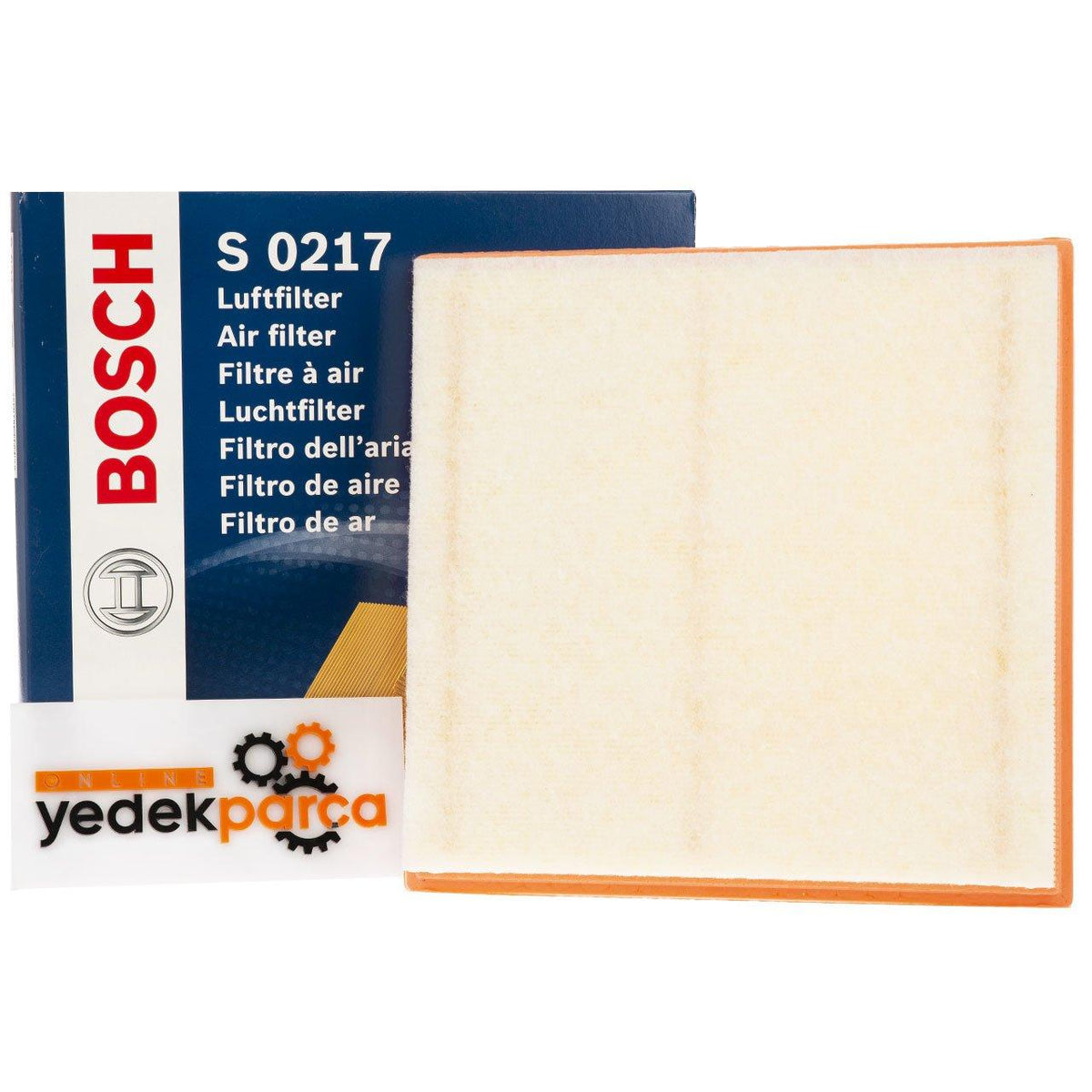 Bosch F026400217 Chevrolet Cruze 1.4 Turbo Motor Air Filter with Foam Opel Astra J, Zafira C 09- — Air & Cabin Filters