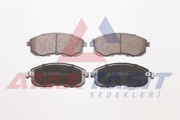 AP 05P090 Brake Pad Front with Wear Indicator Nissan Juke 1.5 dCi 2010-/ Juke 1.6 DiG-T 2010-/ Juke 1.6 2010 — Brake Pads