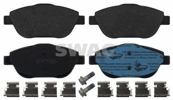 SWAG Front Brake Pads - Compatible with C3 III, DS3, C3 Picasso & P2008