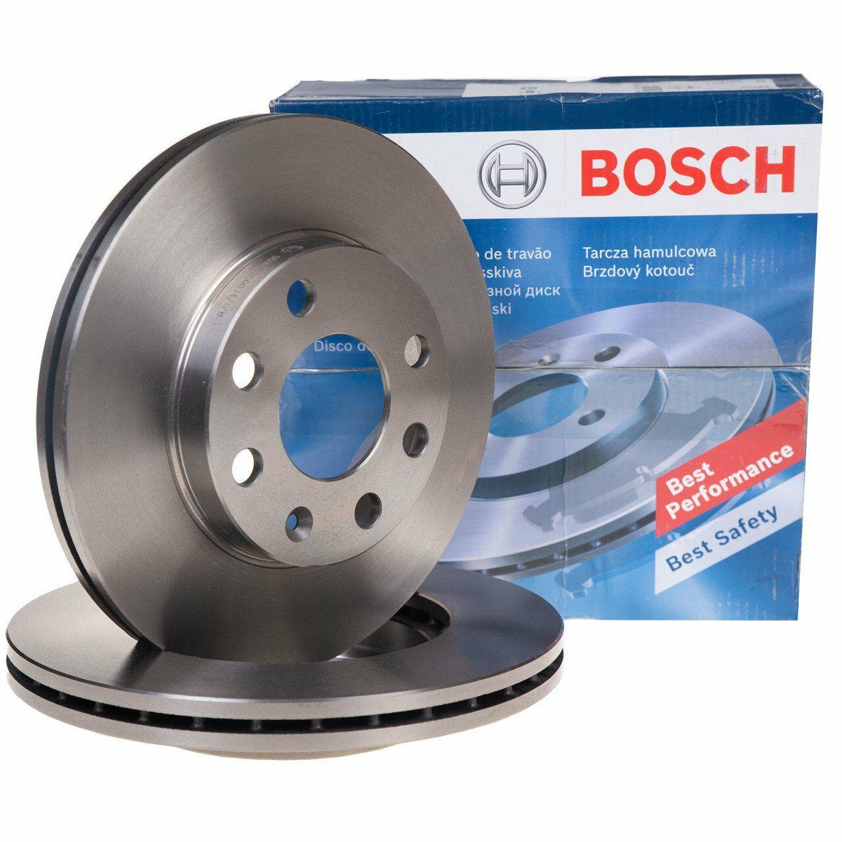Bosch Front Brake Discs for Opel Astra H - Brake Kit — Brake Rotors & Drums
