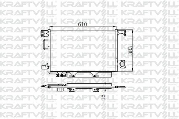 KRAFTVOLL Climate Radiator for W203, CL203 and 2 more models — Radiators & Fans