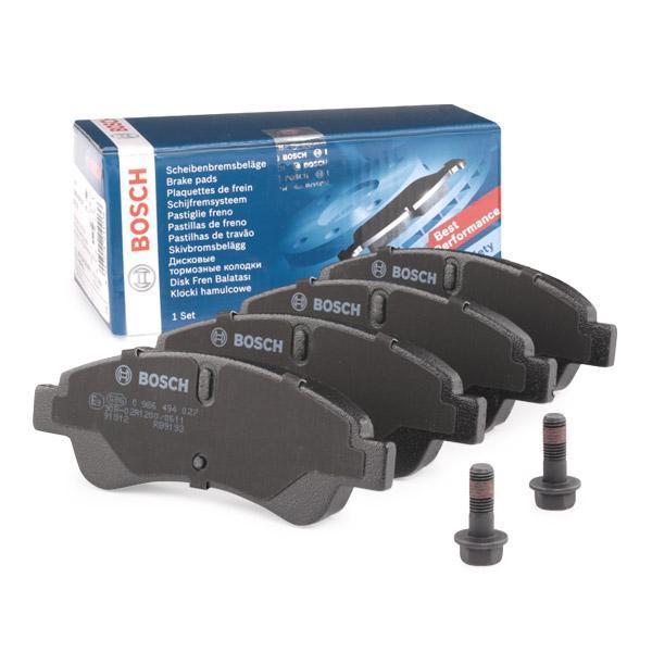 BOSCH Peugeot 207 Front Brake Pad Set — Brake Pads