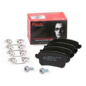 Brembo P68064 Rear Brake Pad Renault Megane IV/Espace V/Talisman/Nissan Juke F16 — Brake Pads