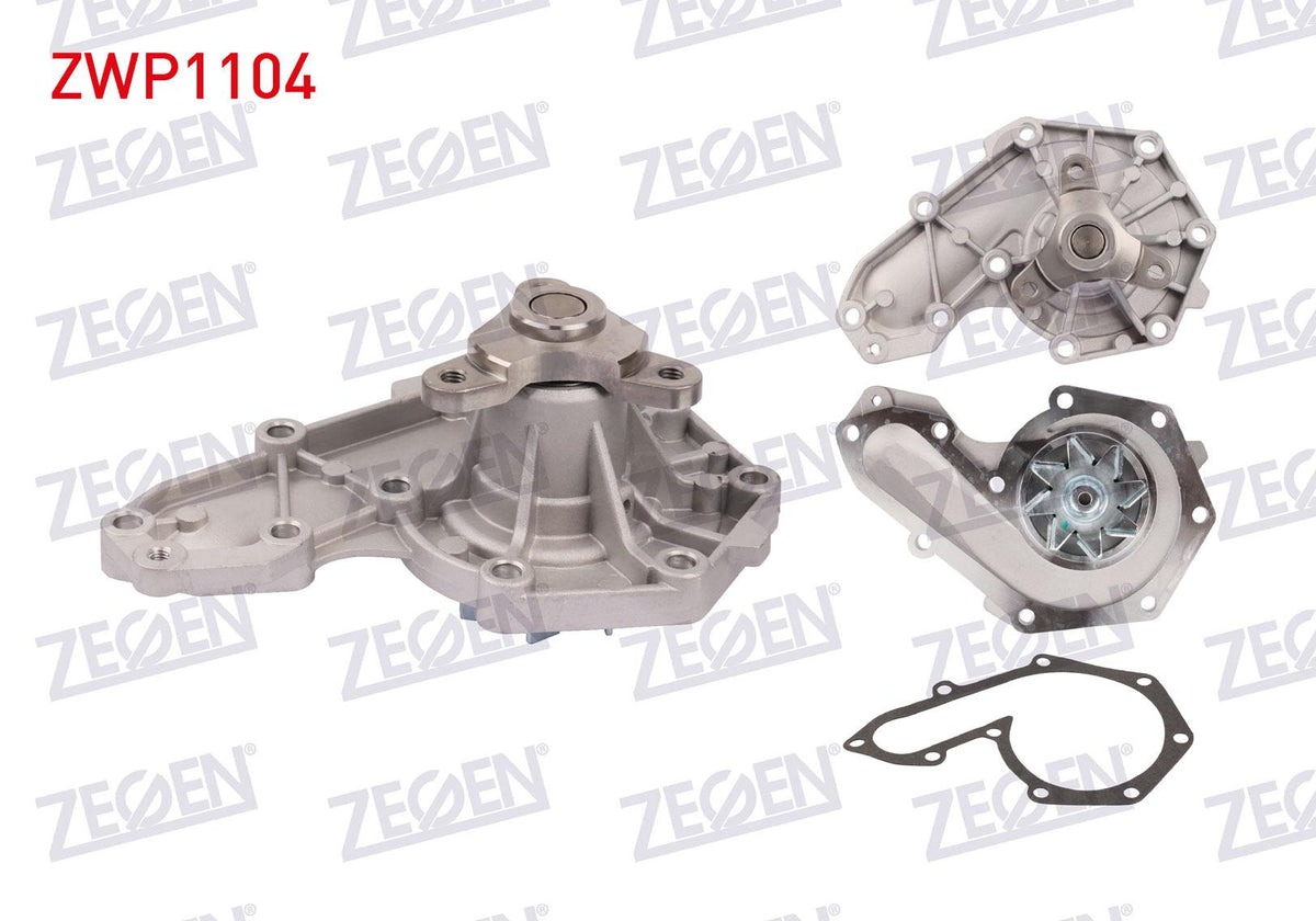 Zegen ZWP1104 Water Pump Renault R11 Flash 1.7 1987-1995 / Kangoo 1.9 D 1998-2008 / Laguna I 1.9 dC — Water Pump & Thermostat