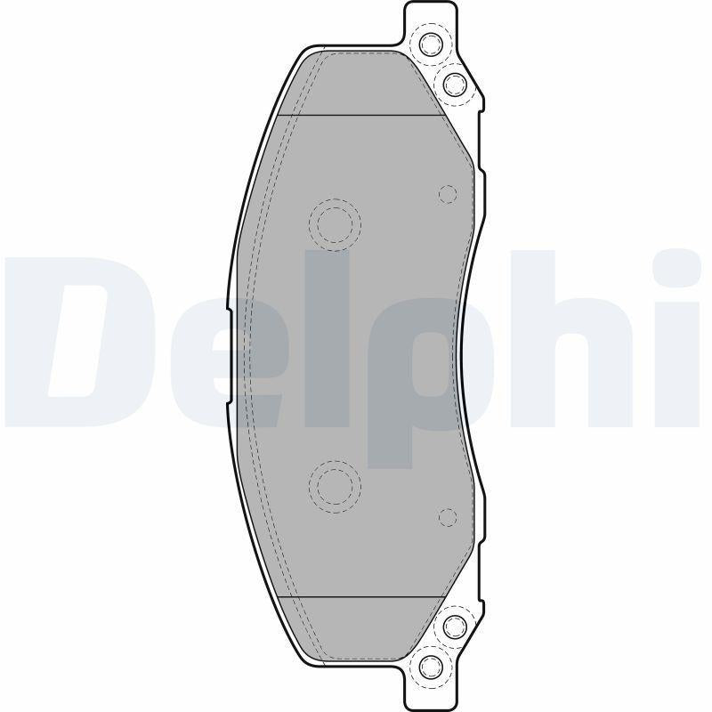 Delphi LP2082 Front Brake Pads for Insignia A (G09)