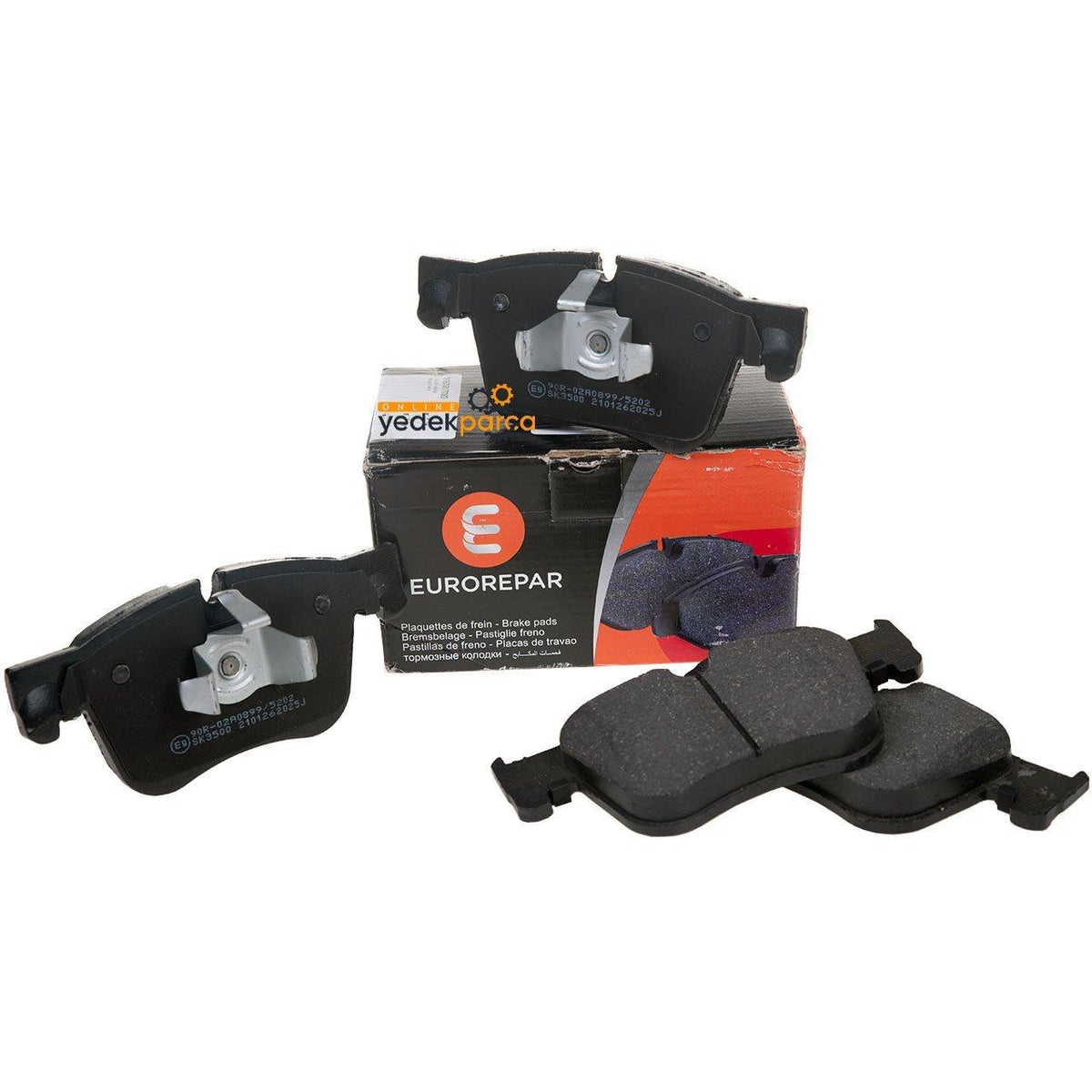 EUROREPAR Front Brake Pad Set for Citroen C5 AirCross — Brake Pads