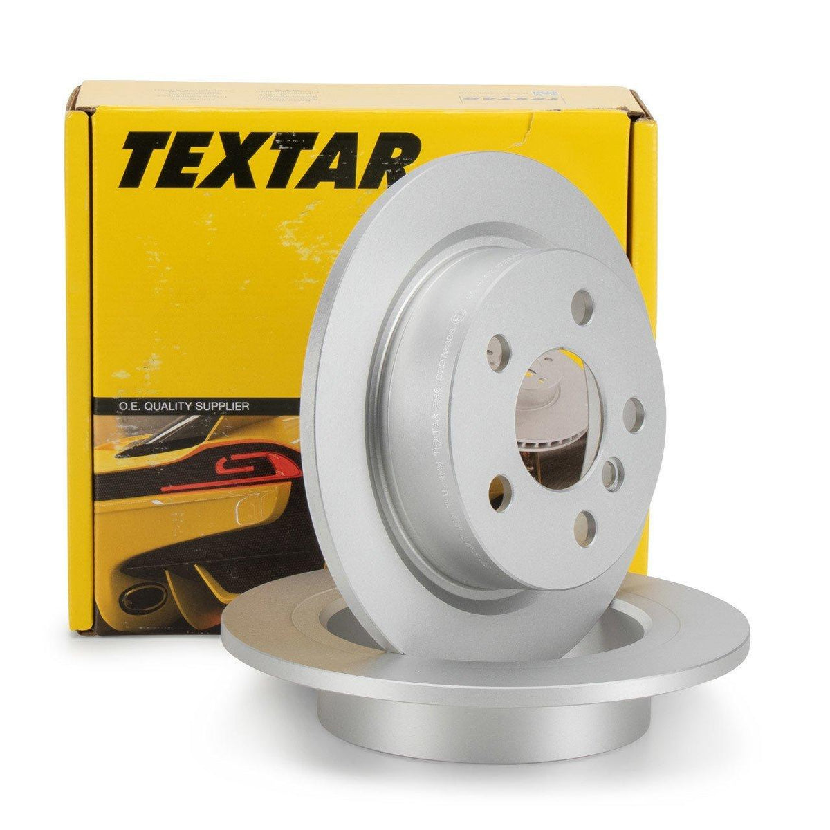 Textar Rear Brake Disc Set for Mini Cooper F55-F56 — Brake Rotors & Drums