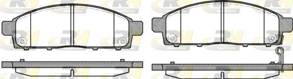 ROADHOUSE 21242.01 Brake Pad Movano Master Xx — Brake Pads