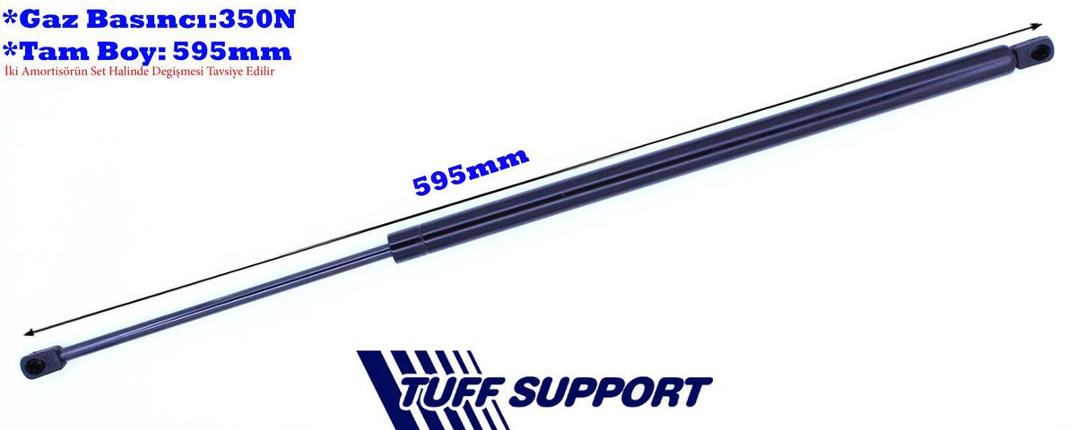 TUFFSUPPORT 611250 Trunk Gas Strut Astra.F — Support Rods & Struts