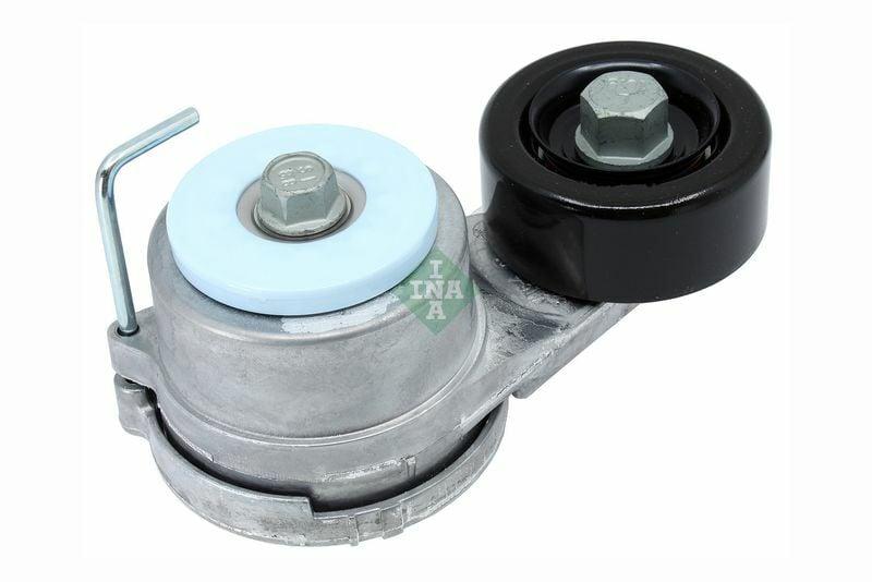 INA Hyundai V Belt Tensioner - Compatible with ix35, Santa Fé III and 2 more models — Pulleys & Tensioners