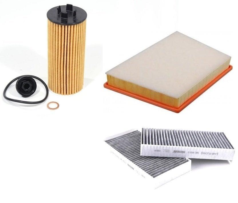Purflux Mini Cooper S F55-F56 Oil Filter Maintenance Set - Periodic Care for 1.6L Gasoline — Oil Filters