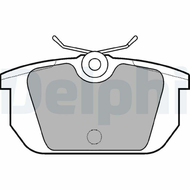 Delphi LP522 — Brake Pads