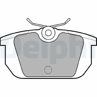 Delphi LP522 — Brake Pads
