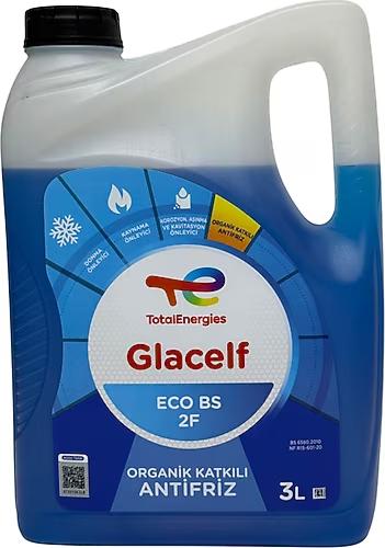 Total 234196 Glacelf Eco BS 2F Blue Antifreeze 3 Litre — Fluids & Chemicals