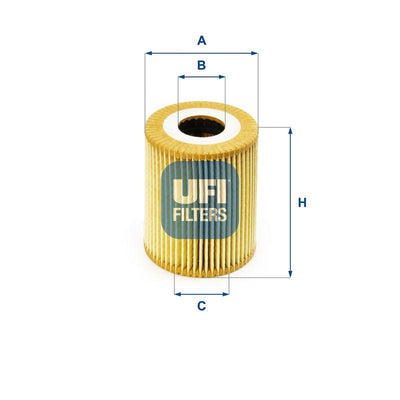 Ufi 25.030.00 Oil Filter BMW E38/E39/E46/X5 E53, Range Rover III 3.0D — Oil Filters