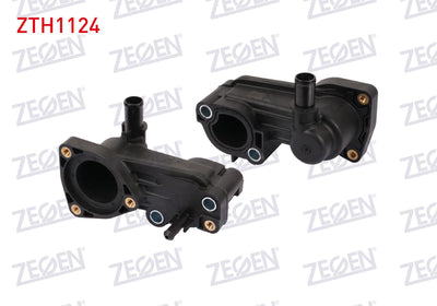 Zegen ZTH1124 Thermostat Flange Plastic Ford Focus I-II 1.8 TDCi 1998-2011 / Tourneo Connect 1.8 TD — Water Pump & Thermostat