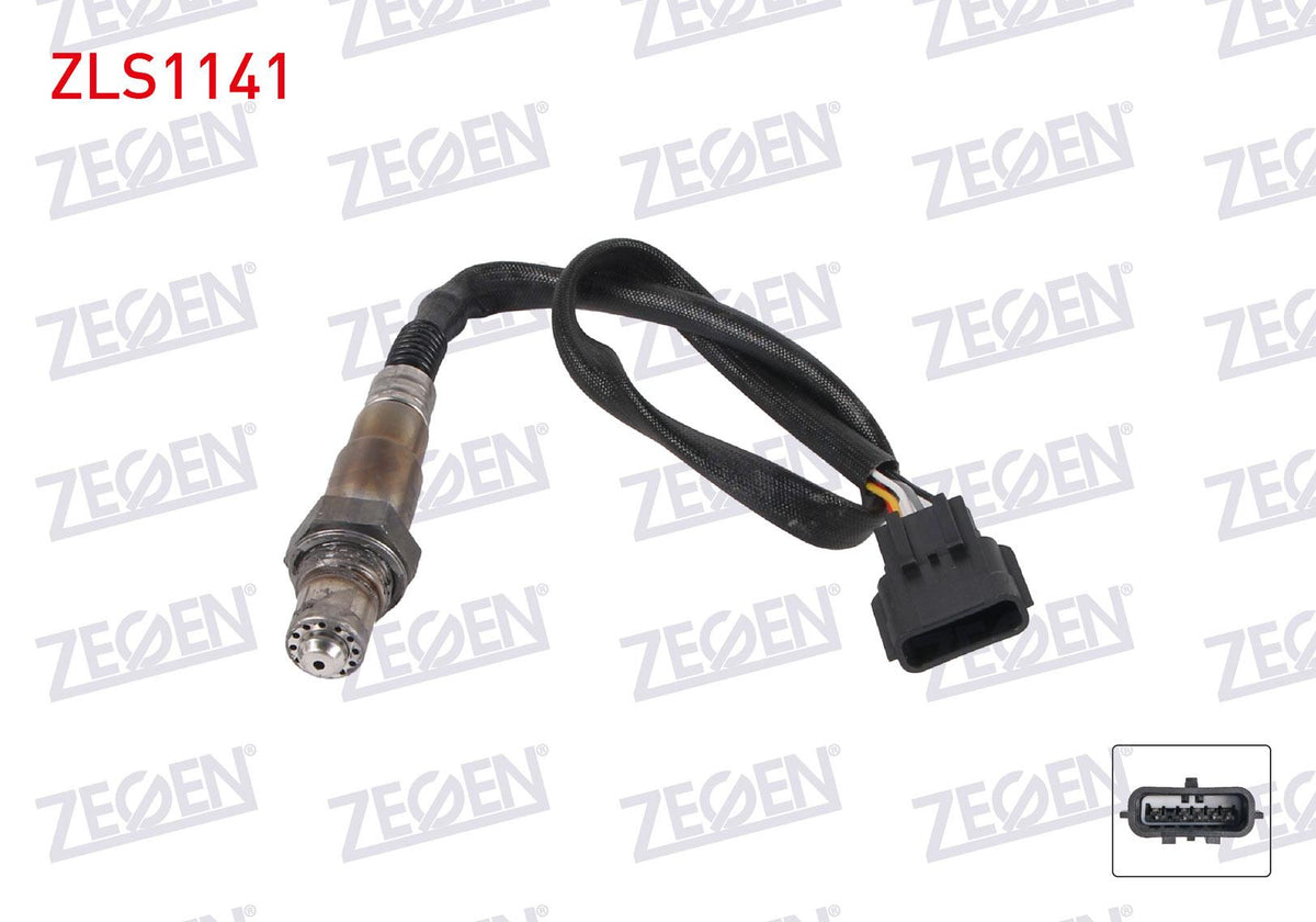 Zegen ZLS1141 Lambda (Oxygen) Sensor 490 mm Clio IV 1.5 dCi (K9k 612-628) 12-/ Megane IV 1.6i-1.6 dCi (M5 — Oxygen & Air-Fuel