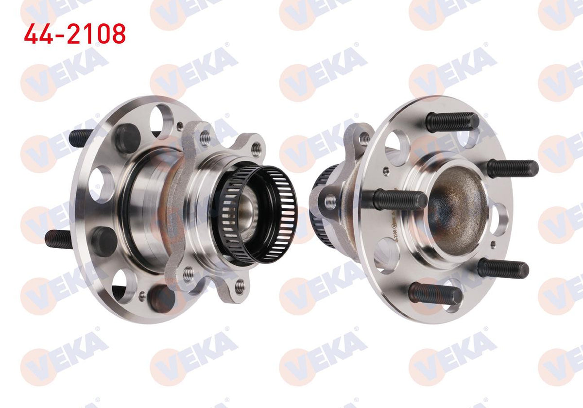 Veka 44-2108 Wheel Hub Left-Right Rear with Bearing Hyundai i30 (Fd) 1.4i 5 Lug ABS with Sensor 2007-2011 — Hub Assemblies