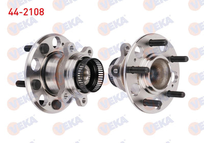 Veka 44-2108 Wheel Hub Left-Right Rear with Bearing Hyundai i30 (Fd) 1.4i 5 Lug ABS with Sensor 2007-2011 — Hub Assemblies